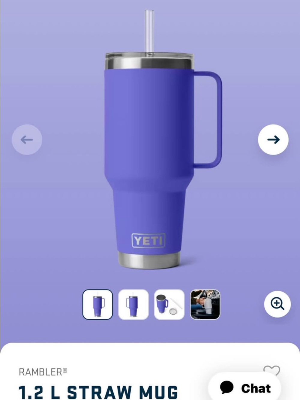 1.2 L Purple Yeti